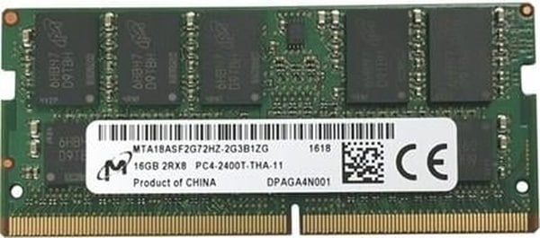 Micron 16GB DDR4 2400MHz ECC Notebook Value MTA18ASF2G72HZ-2G3B1