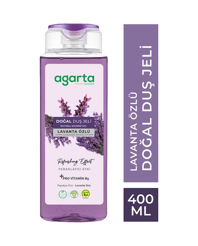Agarta Doğal Aha Lavanta Duş Jeli  400 ML
