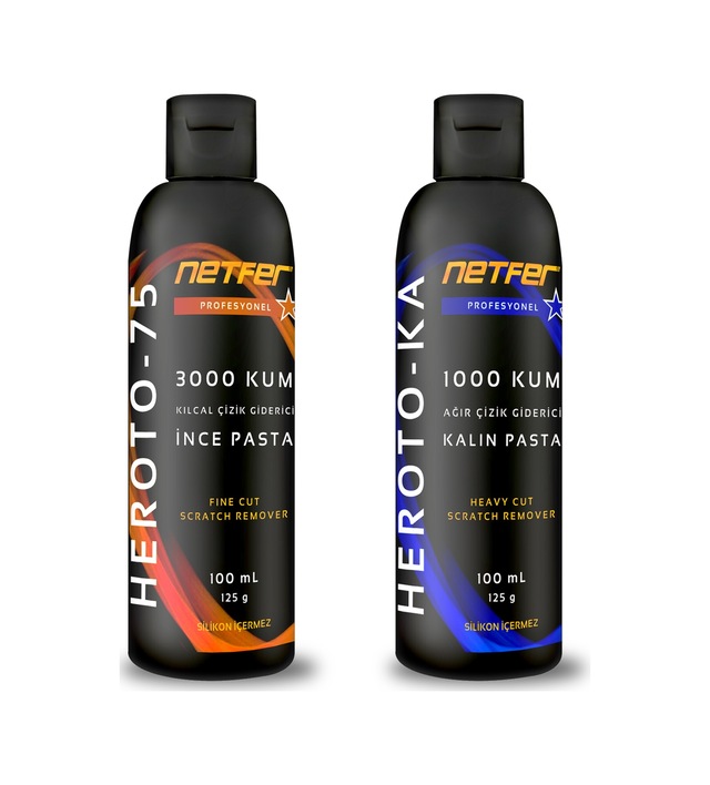 Netfer 2'li İnce Kalın Pasta Set - 2x100 Ml
