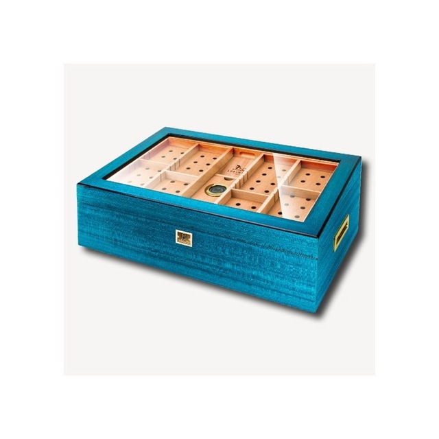 Lubinski Limited Edt. İspanyol Sedir Mavi Humidor Lb-030