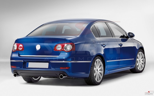 S-Dizayn Vw Passat B6 Krom Bagaj Alt Çıta 2005-2011 N11.2619