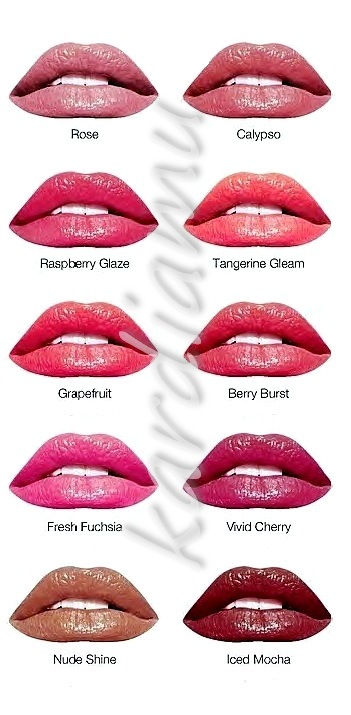 Avon Shıne Burst Parlak Ruj Parlatıcı Etkili 10 Renk Seçeneği