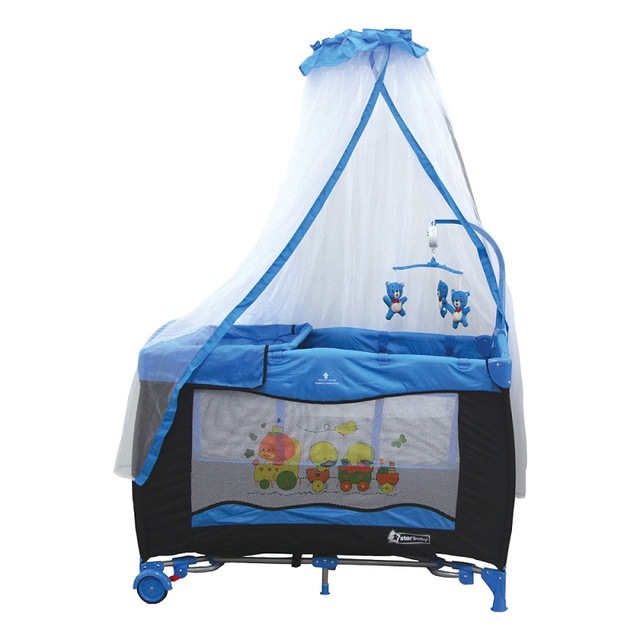 Star Baby Sb104 Grow Oyuncaklı Cibinlikli Oyun Parkı Park
