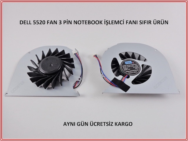 Dell Vostro 3560 5520 5525 7520 Fan 3 Pin Kasasiz Model Fiyatlari Ve Ozellikleri