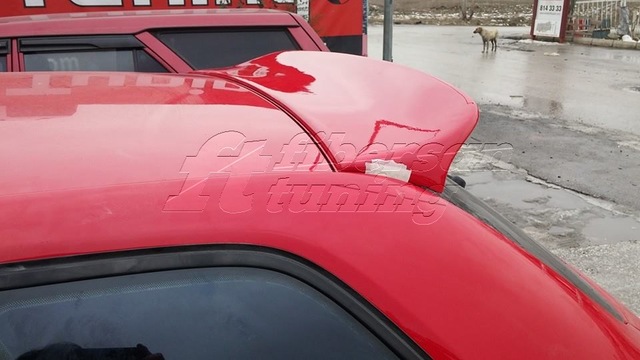 audi a3 spoon spoiler tek kapi fibersan tuning