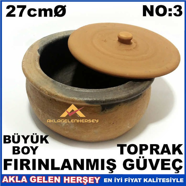 Toprak Guvec Tenceresi 27cm Buyuk Boy Firinlanmis Toprak Guvec 3 Fiyatlari Ve Ozellikleri
