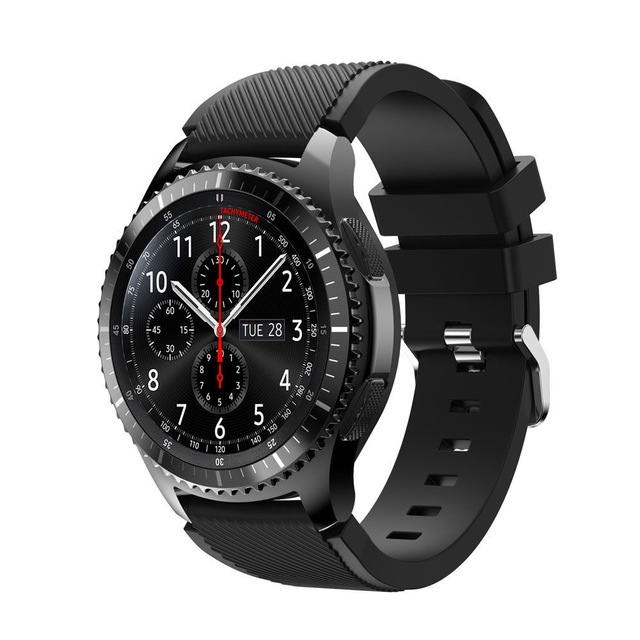 Samsung Gear S3 Kordon Frontier & Classic Silikon Kayış ...