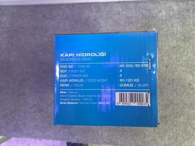 kale arco hidrolik kapi yayi no 5 80 120 kg