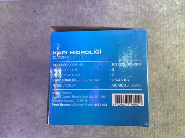 kale arco kapi hidroligi gumus 2 numara 25 45 kg fiyatlari ve ozellikleri