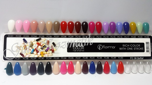 Flormar Full Color Nail Enamel Oje 36 Renk Fiyatlari Ve Ozellikleri
