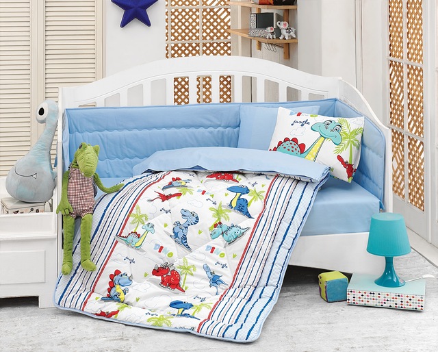 Cotton Box Dino Mavi Bebek Uyku Seti Fiyatlari Ve Ozellikleri