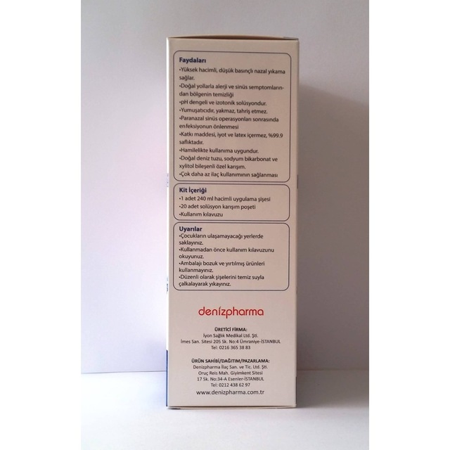 Fizyo Sinus Rinse Burun Temizleme Kiti Sinuzit Cocuklar Icin Fiyatlari Ve Ozellikleri