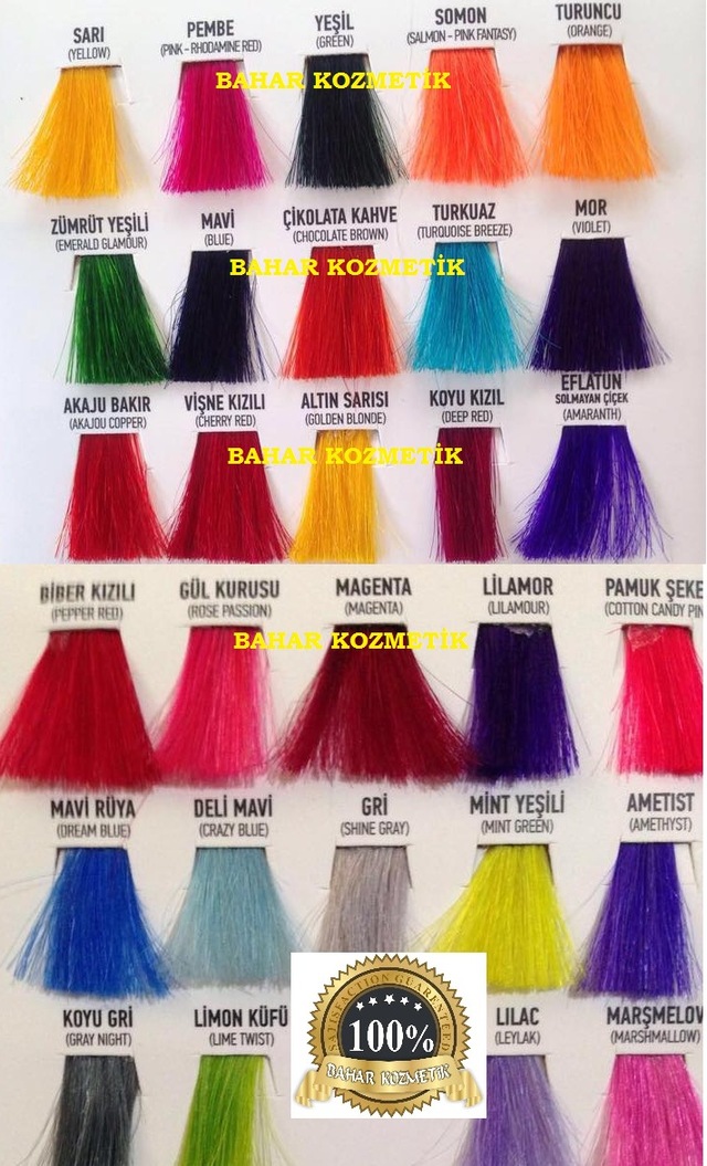 Jeans Color Su Bazli Amonyaksiz Boya 250 Ml Yesil Fiyatlari Ve Ozellikleri