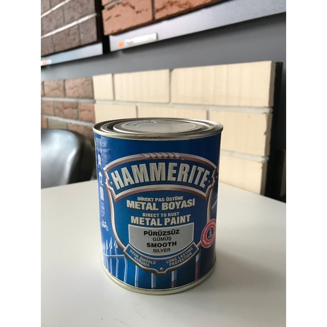 hammerite direkt galv duz desen metal boyasi 2 5 lt gumus fiyatlari ve ozellikleri