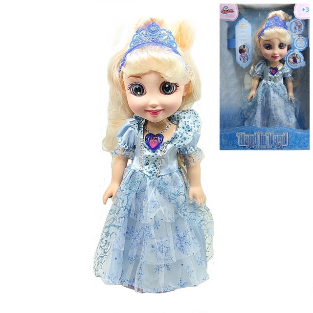 Frozen Elsa Anna Benzeri Dans Eden Prenses Bebek 38cm Fiyatları ve