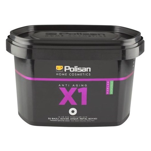 polisan x1 su bazli parlak boya 2 5 lt beyaz fiyatlari ve ozellikleri