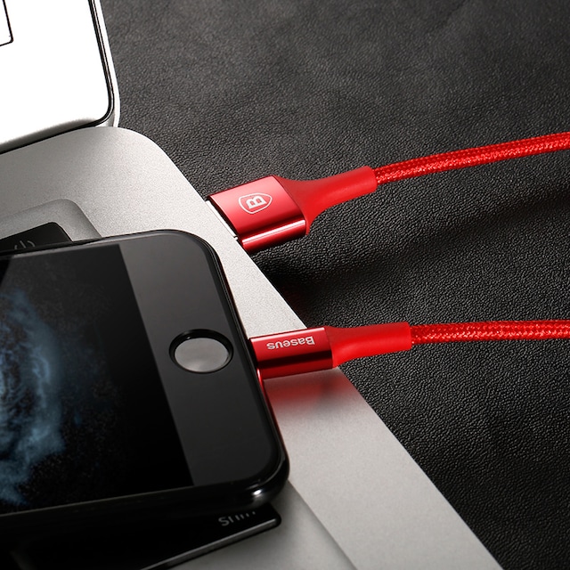 Baseus Isikli 2 A Apple Lightning Sarj Kablosu Kirmizi Fiyatlari Ve Ozellikleri