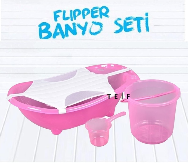 Flipper Bebek Banyo Küvet Seti 5 Parça Bebek Banyo Küveti Fiyatları