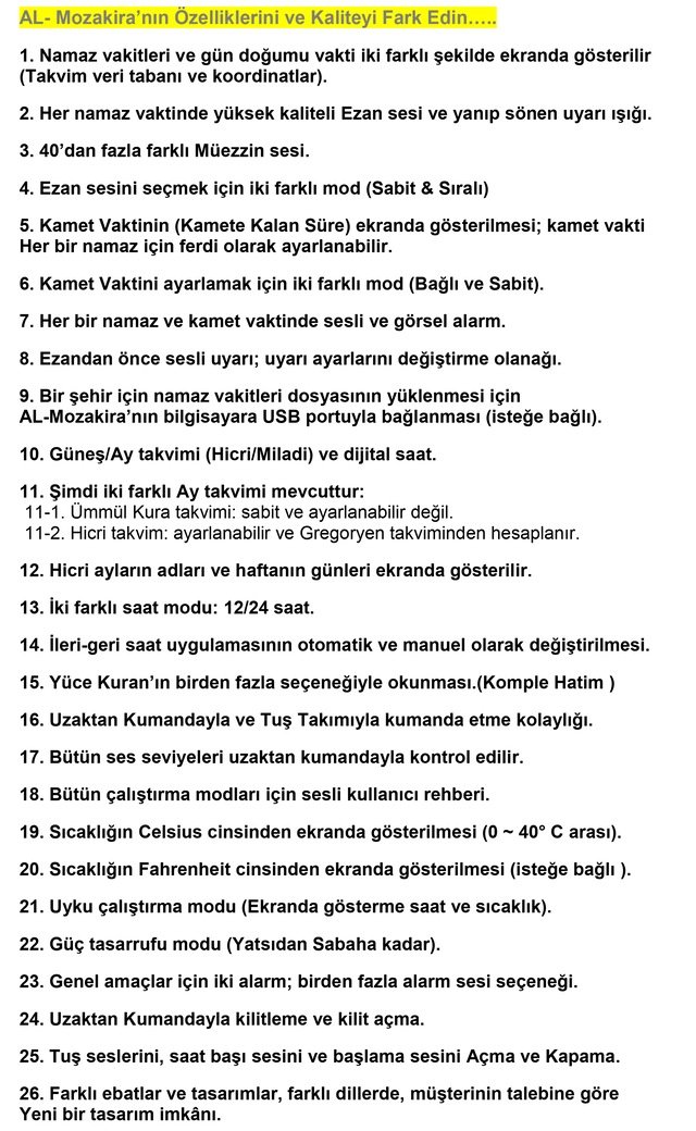 Vakitmatik Fiyatlari Ve Ozellikleri