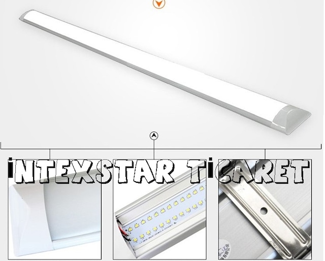 Led Bant Armatur Floresan Orjinal 120cm 36w 3700 Lumen Beyaz