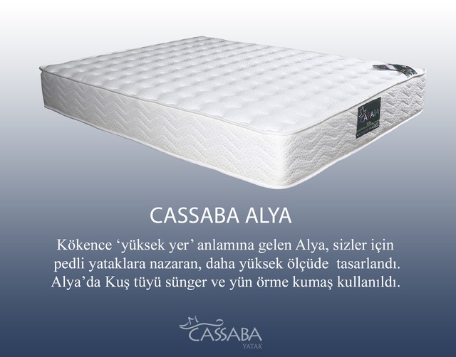 Cift Kisilik Luks Ortopedik Cassaba Alya Yatak Fiyatlari Ve Ozellikleri