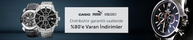 Distribütör Garantili Casio Puma Seiko ve Birçok Saatte %80'e Varan İndirimler - n11.com