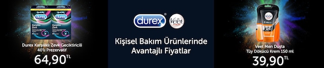 Durex&Veet&Scholl Ürünlerinde Fırsatlar - n11.com