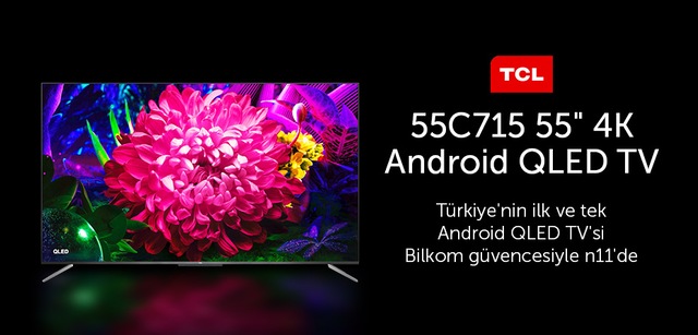 Turkiye Nin Ilk Ve Tek Android Qled Tv Si Bilkom Guvencesiyle N11 De N11 Com
