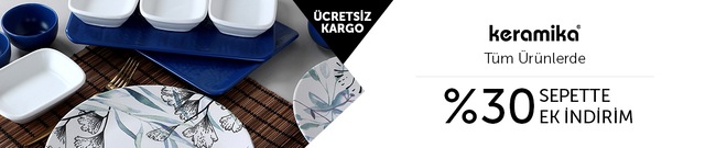 Keramika Ürünlerinde Sepette Ek %30 İndirim Fırsatı - n11.com