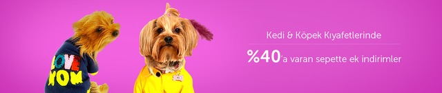 Kedi&Köpek Kıyafetlerinde %40'a Varan Sepette Ek İndirim - n11.com