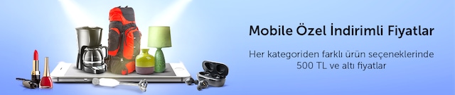 500 TL'ye kadar mobile özel fiyatlı ürünler - n11.com