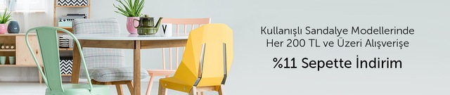 Sandalye Modellerinde Kampanya - n11.com