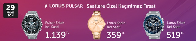 Lorus & Pulsar Saatlerde Özel Fiyatları Keşfet! - n11.com
