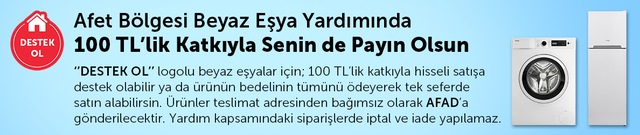 Deprem Bölgesi Beyaz Eşya İhtiyaçlarına Destek Ol - n11.com