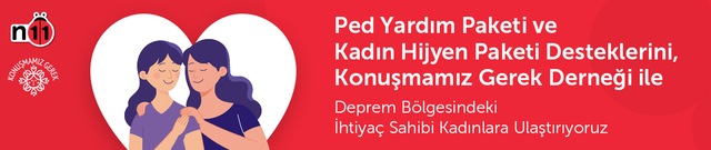 Yardım Pedi Paketi ve Kadın Hijyen Paketi - Konuşmamız Gerek Derneği - n11.com