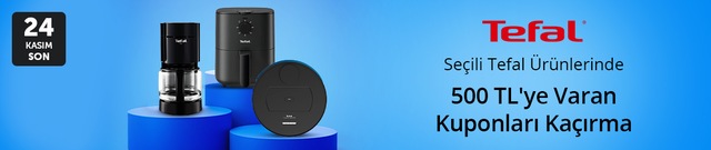 Tefal Elektrikli Ev Aletlerinde 500 TL'ye Varan Kuponlar - n11.com