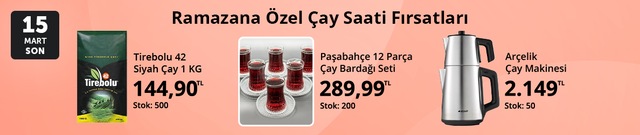 Ramazana Özel Çay Saati Fırsatları - n11.com