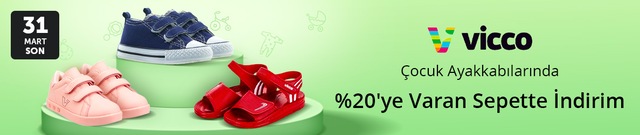 Vicco Çocuk Ayakkabılarında Sepette %20 İndirimi Kaçırma - n11.com