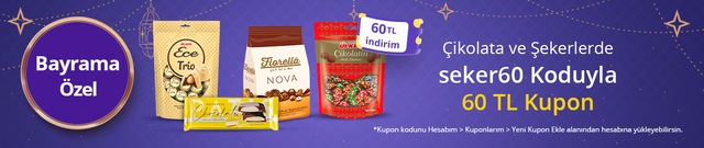 Çikolata ve Şekerlerde Kuponu Kaçırma - n11.com