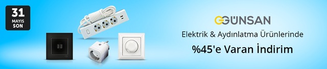 Günsan Elektrik Mayıs Ayı Fırsatları - n11.com