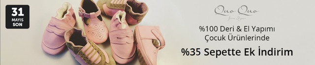 Quo Quo El Yapımı Çocuk Ayakkabılarında %35 Sepette Ek İndirim - n11.com