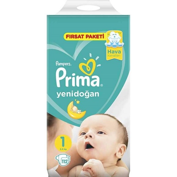 reçel göz kalibre  Prima Bebek Bezi 1 Beden Fırsat Paketi 112 Adet Fiyatları ve Özellikleri