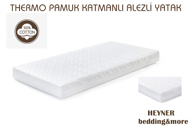 60x110 heyner alezli thermo pamuk katmanli ortopedik bebek yatagi fiyatlari ve ozellikleri