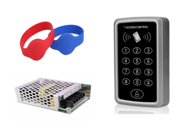 rfid sifreli kapi kilidi su gecirmez bileklik 10 adet adaptor fiyatlari ve ozellikleri