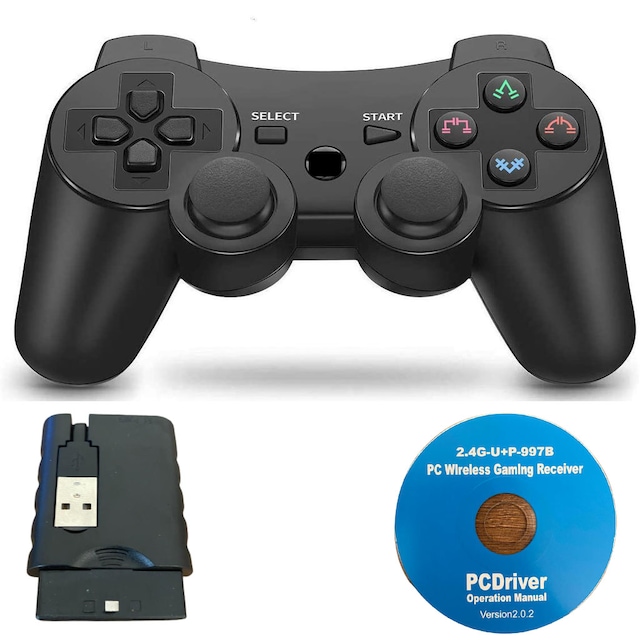 zinetech wireless kablosuz ps2 ps3 pc oyun kolu konsolu joystick fiyatlari ve ozellikleri