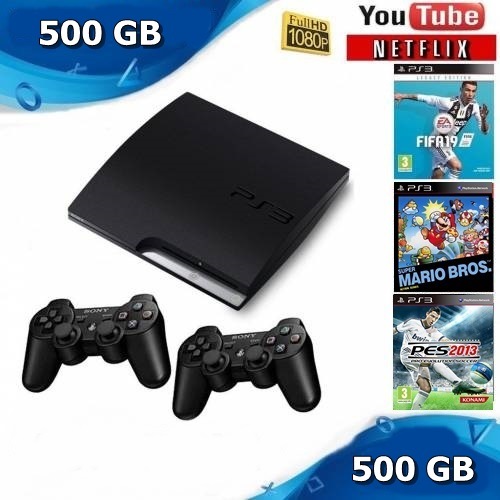 Sony Playstation 3 Slim 500 Gb 190 Oyun Yuklu Konsol 2 Kol Teshir Fiyatlari Ve Ozellikleri Sony Playstation 3 Slim 500 Gb 190 Oyun Yuklu Konsol 2 Kol Teshir Fiyatlari Ve Ozellikleri