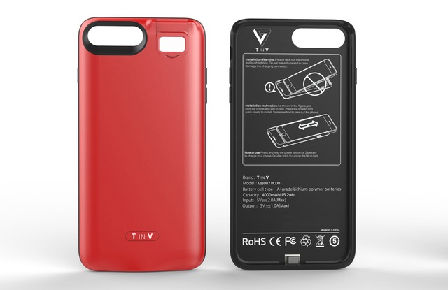 Tinv Iphone 7 8 Sarjli Kilif Arka Kapak Kilif 3000 Mah Fiyatlari Ve Ozellikleri