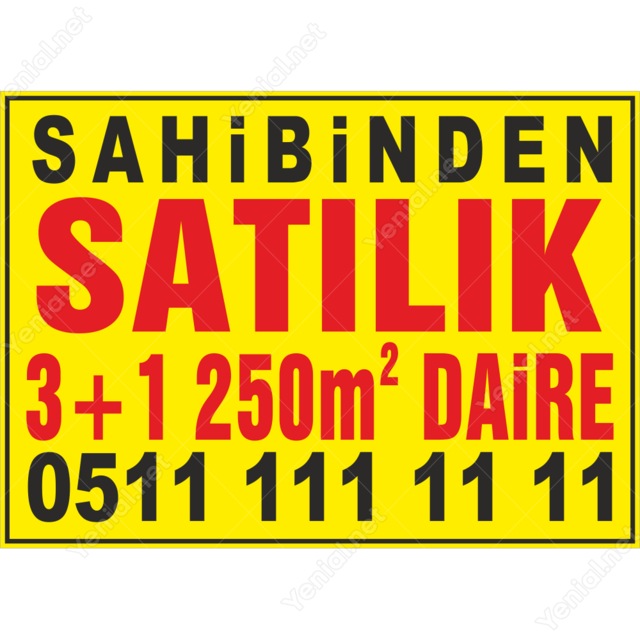 sahibinden satilik 3 1 250m2 daire afisi fiyatlari ve ozellikleri