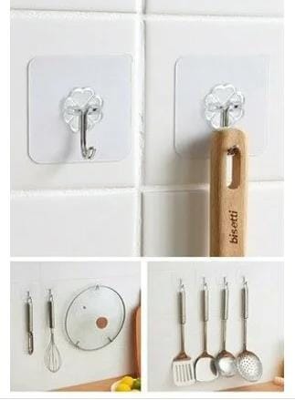 kendinden yapiskanli seffaf aski 5 li set banyo mutfak askisi fiyatlari ve ozellikleri