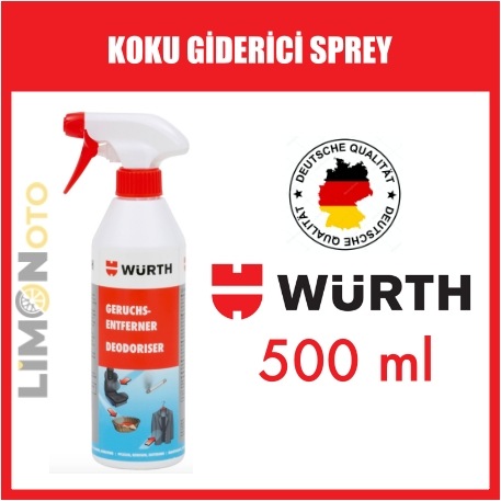 wurth kumas koku giderici sprey 500 ml fiyatlari ve ozellikleri